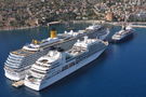 Costa Atlantica, Seabourn Quest and Minerva